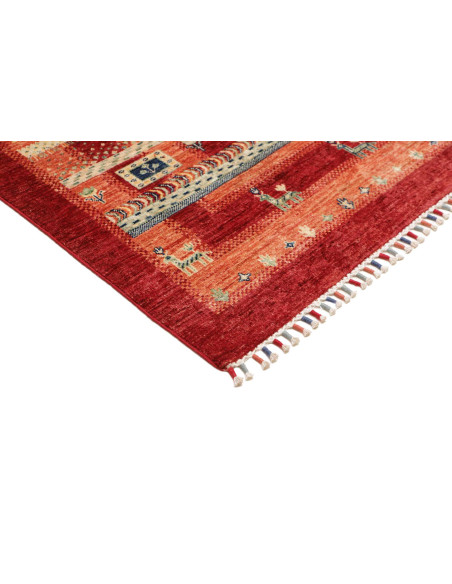 Tappeto Siva Pakistan 170x251 Rosso Terracotta