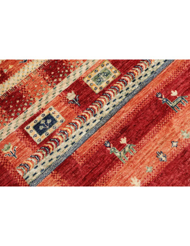 Tappeto Siva Pakistan 170x251 Rosso Terracotta