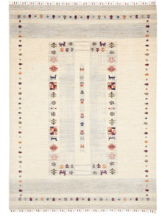 Rug Siva Pakistan 172x241 Cream Grey Multicolor