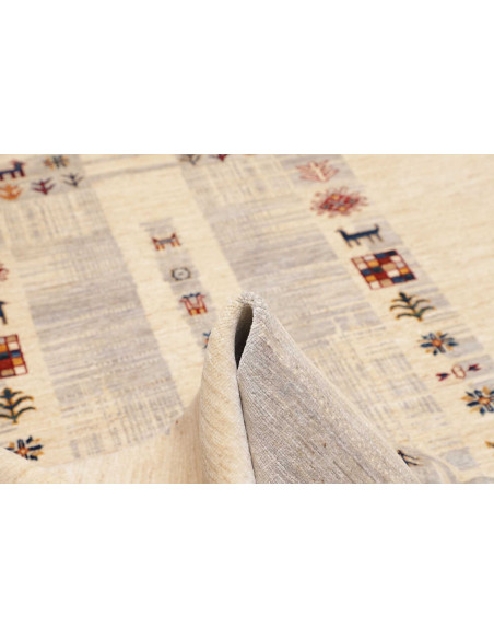 Tappeto Siva Pakistan 172x241 Crema Grigio Mult