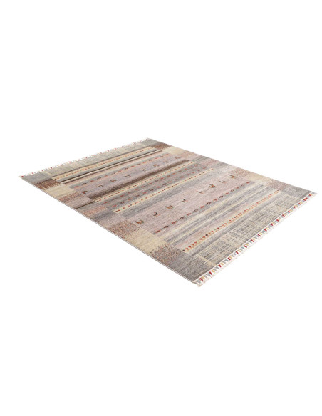 Tappeto Siva Pakistan 155x194 Grigio Chiaro Bei