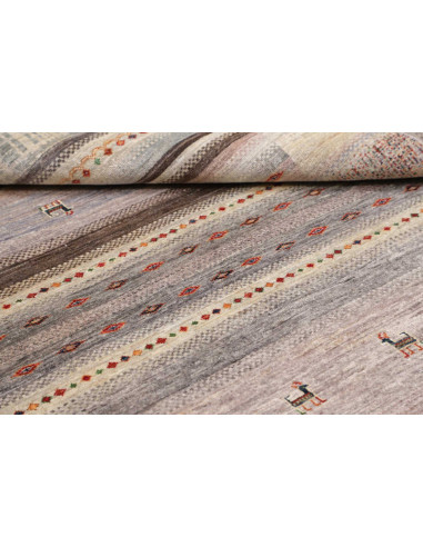 Tappeto Siva Pakistan 155x194 Grigio Chiaro Bei