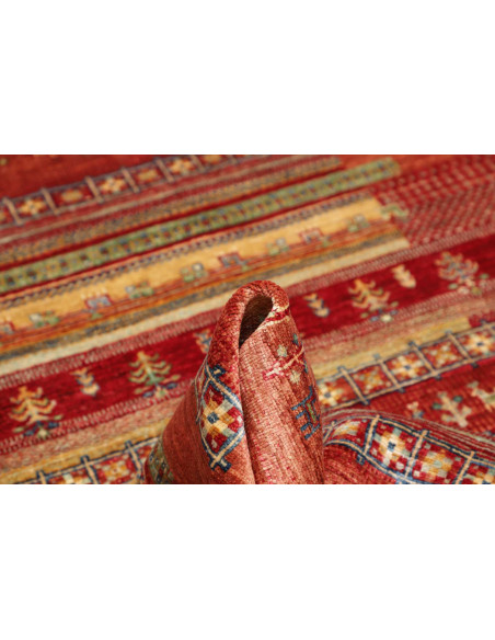 Rug Siva Pakistan 124x186 Red Orange Terracotta