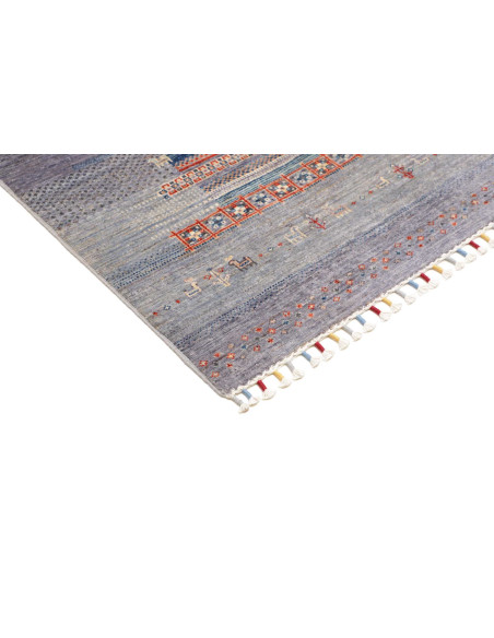 Rug Siva Pakistan 123x181 Blue Lavender Grey Re