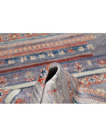 Rug Siva Pakistan 123x181 Blue Lavender Grey Re