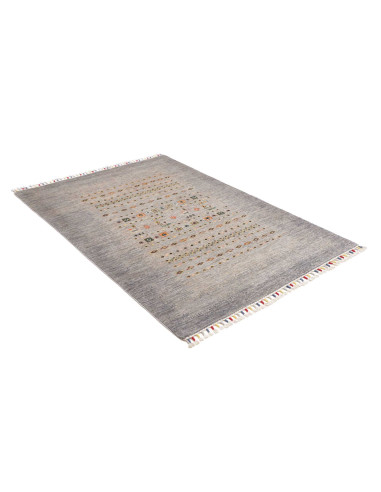 Rug Siva Pakistan 125x176 Grey Blue Peach Terra