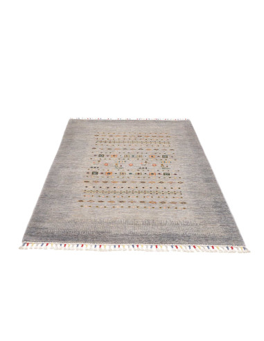 Rug Siva Pakistan 125x176 Grey Blue Peach Terra