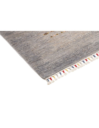 Rug Siva Pakistan 125x176 Grey Blue Peach Terra