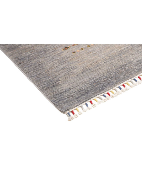 Rug Siva Pakistan 125x176 Grey Blue Peach Terra
