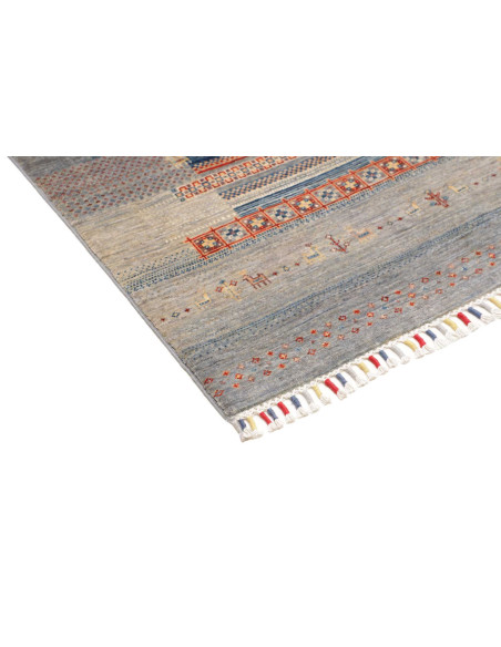 Rug Siva Pakistan 120x186 Light Blue Grey Blue