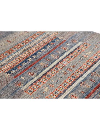 Rug Siva Pakistan 120x186 Light Blue Grey Blue