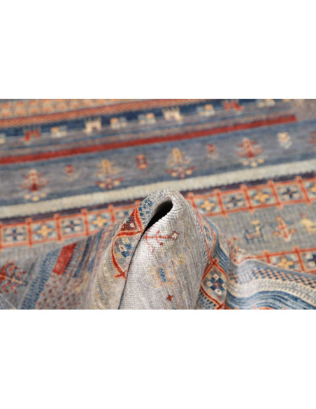 Rug Siva Pakistan 120x186 Light Blue Grey Blue
