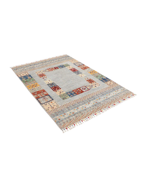 Rug Siva Pakistan 128x180 Light Blue Grey Blue