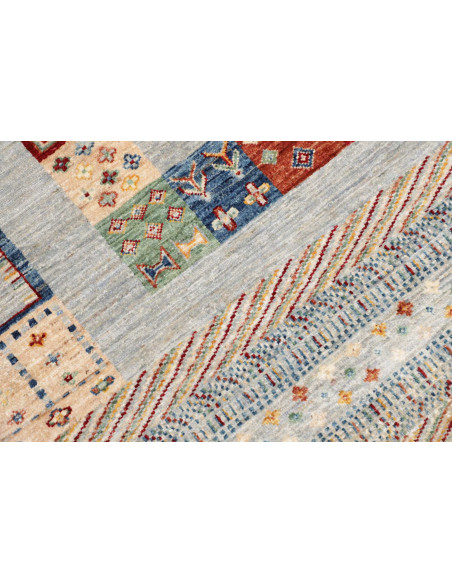 Rug Siva Pakistan 128x180 Light Blue Grey Blue