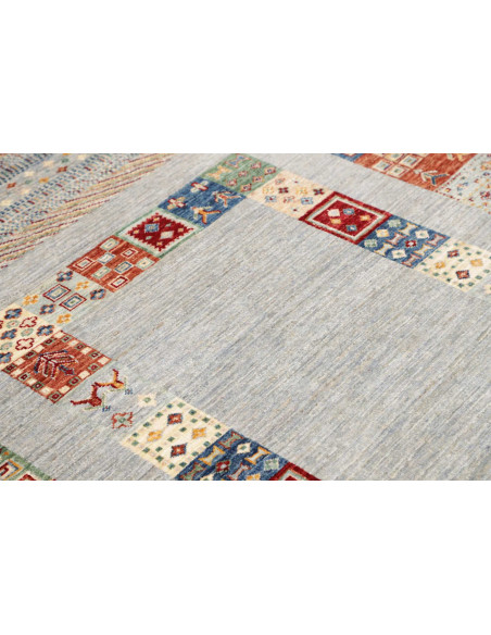 Rug Siva Pakistan 128x180 Light Blue Grey Blue