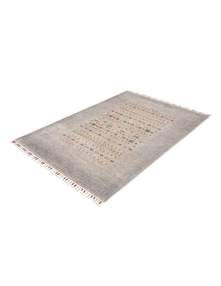Rug Siva Pakistan 124x178 Muted Grey Multicolor