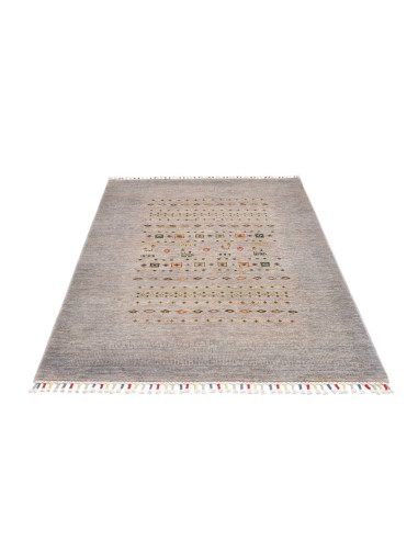 Rug Siva Pakistan 124x178 Muted Grey Multicolor