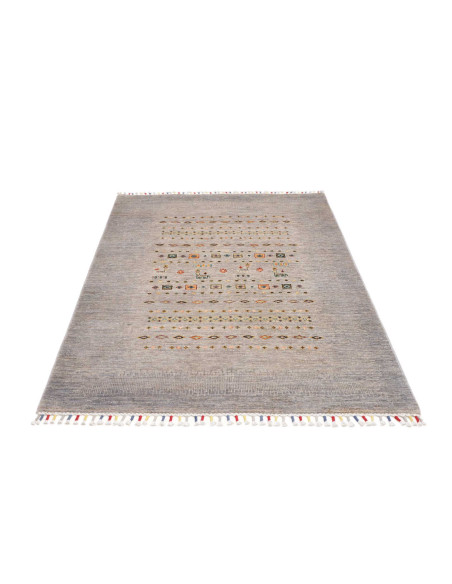 Rug Siva Pakistan 124x178 Muted Grey Multicolor