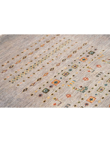 Rug Siva Pakistan 124x178 Muted Grey Multicolor