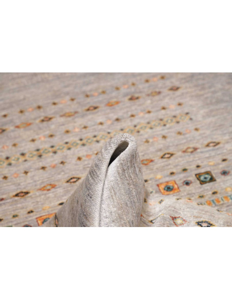 Rug Siva Pakistan 124x178 Muted Grey Multicolor