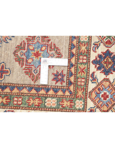 Rug Kazak Fine Pakistan 126x184 Taupe Grey Crea