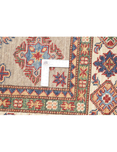 Rug Kazak Fine Pakistan 126x184 Taupe Grey Crea