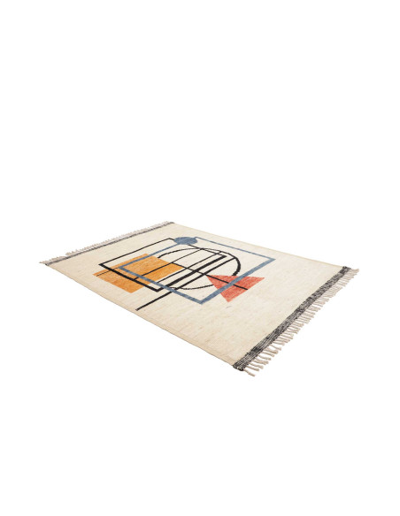 Rug Gabbeh Marrakech Pakistan 177x239 Cream Whi
