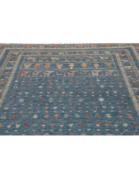 Tappeto Rubin Pakistan 205x287 Blu Petrolio Ter