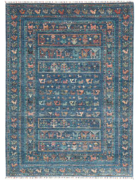 Rug Rubin Pakistan 171x233 Blue Orange Beige Br