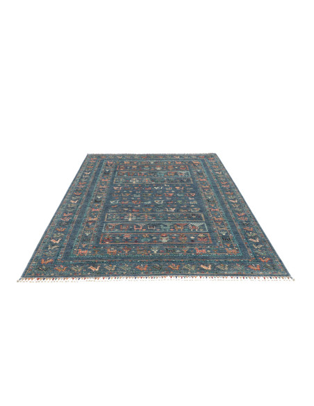 Rug Rubin Pakistan 171x233 Blue Orange Beige Br