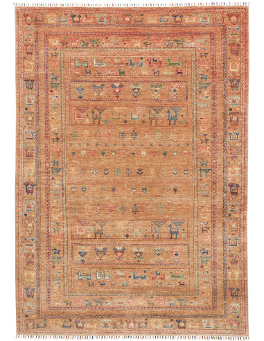 Rug Rubin Pakistan 171x243 Burnt Terracotta Ora
