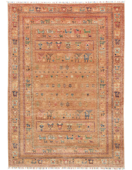 Rug Rubin Pakistan 171x243 Burnt Terracotta Ora
