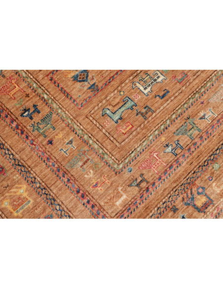 Rug Rubin Pakistan 171x243 Burnt Terracotta Ora