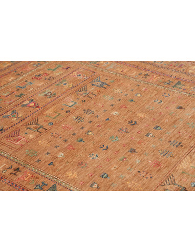 Rug Rubin Pakistan 171x243 Burnt Terracotta Ora