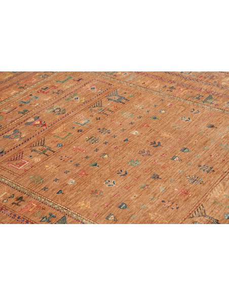 Rug Rubin Pakistan 171x243 Burnt Terracotta Ora