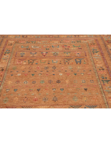 Rug Rubin Pakistan 171x243 Burnt Terracotta Ora