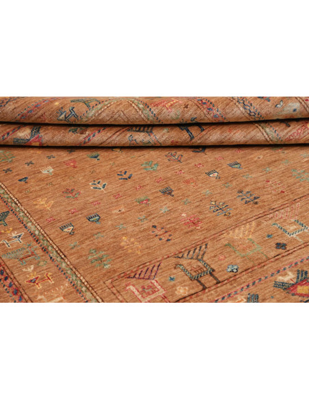 Rug Rubin Pakistan 171x243 Burnt Terracotta Ora