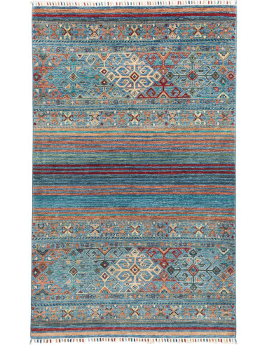 Rug Rubin Pakistan 120x193 Turquoise Blue Orang