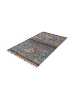 Rug Rubin Pakistan 120x193 Turquoise Blue Orang 2
