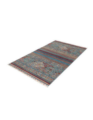 Rug Rubin Pakistan 120x193 Turquoise Blue Orang