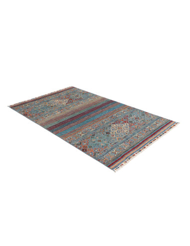 Rug Rubin Pakistan 120x193 Turquoise Blue Orang