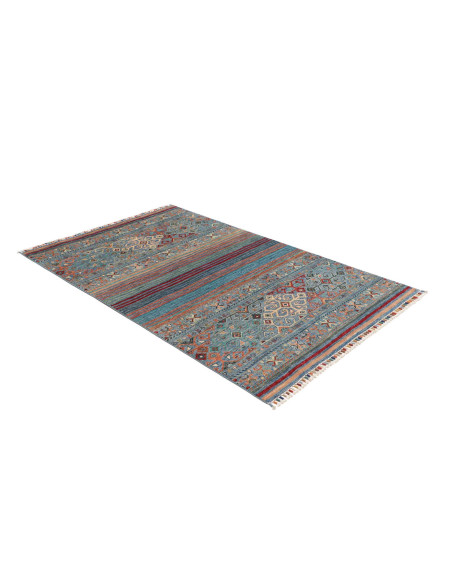Rug Rubin Pakistan 120x193 Turquoise Blue Orang