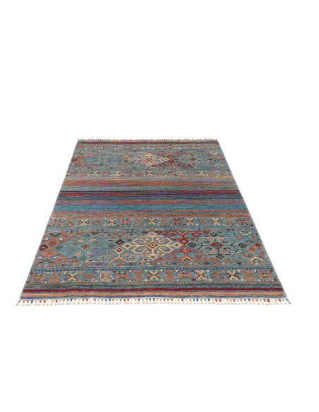 Rug Rubin Pakistan 120x193 Turquoise Blue Orang