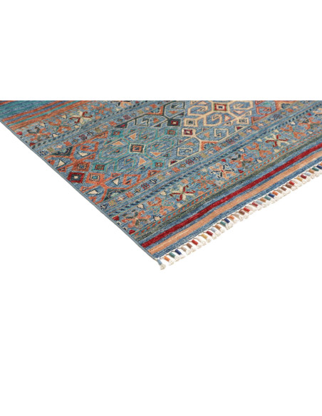 Rug Rubin Pakistan 120x193 Turquoise Blue Orang