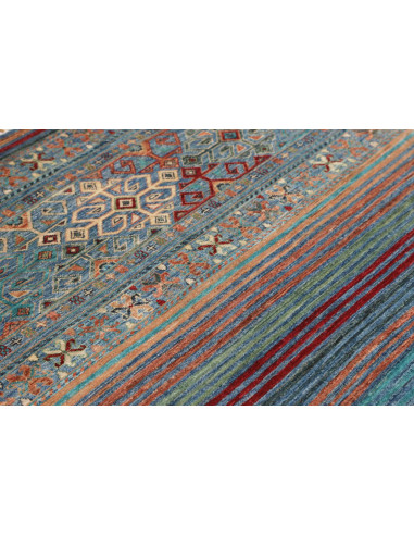 Rug Rubin Pakistan 120x193 Turquoise Blue Orang