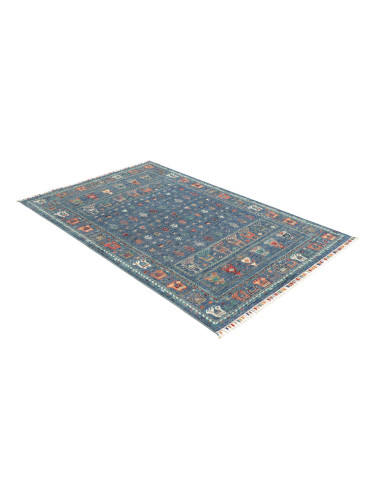 Rug Rubin Pakistan 120x183 Blue Terracotta Oran