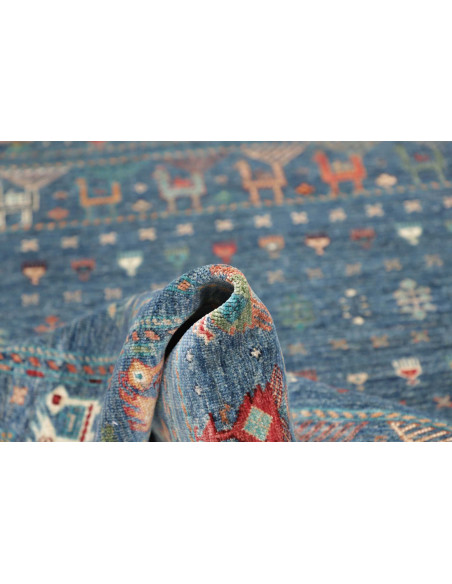 Rug Rubin Pakistan 120x183 Blue Terracotta Oran