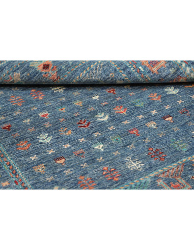 Rug Rubin Pakistan 120x183 Blue Terracotta Oran