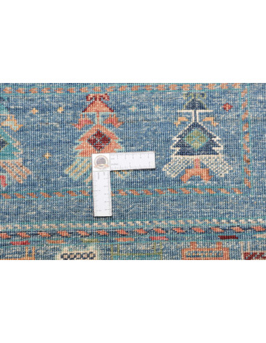 Rug Rubin Pakistan 120x183 Blue Terracotta Oran