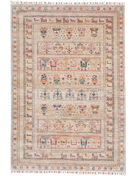 Rug Rubin Pakistan 125x181 Natural Beige Terrac